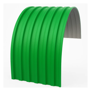 Cubierta de Aluzinc CM7T Curvo